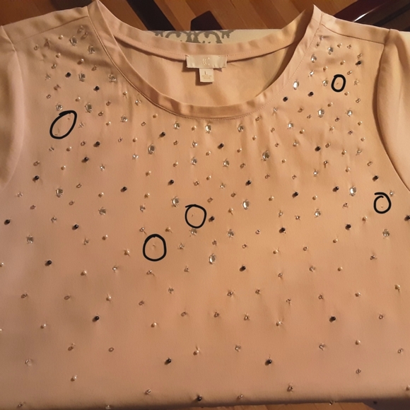 Drapey Bedazzled Top - Picture 5 of 5